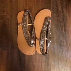 Jessica Simpson beaded sandals